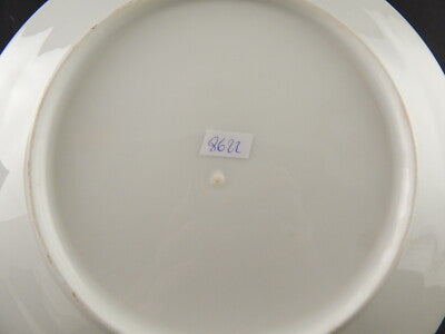 ANTICO 1876 PIATTO PIANO PORCELLANA LIMOGES CHARLES FIELD HAVILAND CM 23,5 #
