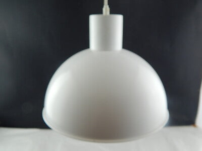 VINTAGE FOG & MORUP 1970 LAMPADARIO BIANCO BUNKER DESIGN DANESE JO HAMMERBORG