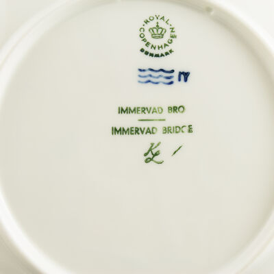 ROYAL COPENHAGEN PIATTO DI NATALE 1977 PORCELLANA COPENAGHEN ORIGINALE PRIMA SCE