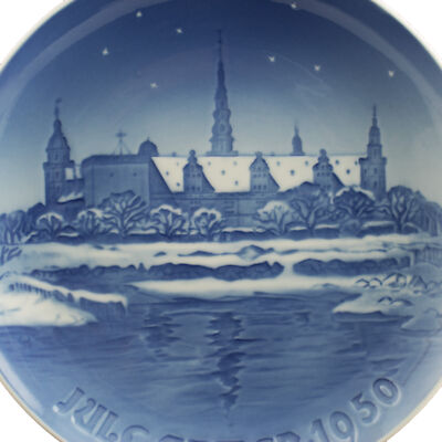 ROYAL COPENHAGEN BING&GRONDAHL PIATTO DI NATALE 1950 ORIGINALE PORCELLANA PRIMA