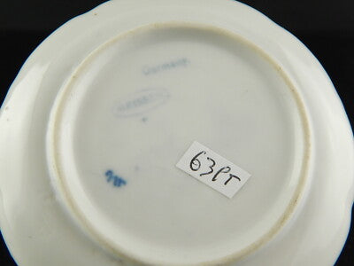 PREZIOSA PORCELLANA MEISSEN PIATTO CM 11 PRIMA METÀ 900