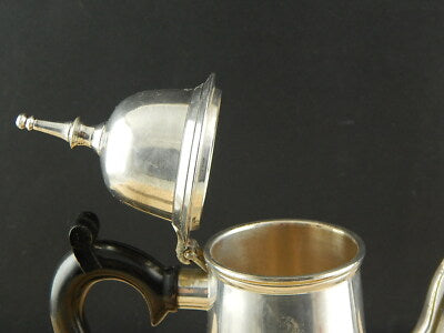 ANTICA 1900 CAFFETTIERA TEIERA BRICCO ARGENTATA SILVER PLATED