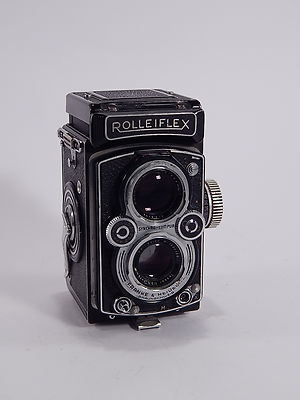 VINTAGE FRANKE & HEIDECKE BRAUNSCHWEIG ROLLEIFLEX BIOTTICA DEL 1956 FUNZIONANTE