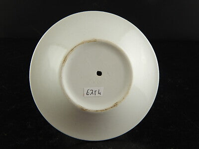 ANTICA SALSIERA MOSTARDIERA CERAMICA BIANCA RICHARD MILANO FINE 1800