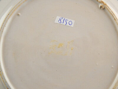 ANTICO PREZIOSO RARISSIMO PIATTO CERAMICA DELFT FINE XVII SECOLO MUSEALE #8150