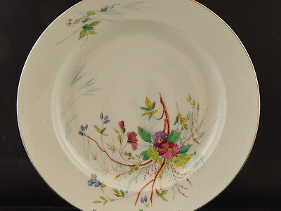 ANTICO 1876 PIATTO PORTATA PORCELLANA LIMOGES CHARLES FIELD HAVILAND DIPINTO