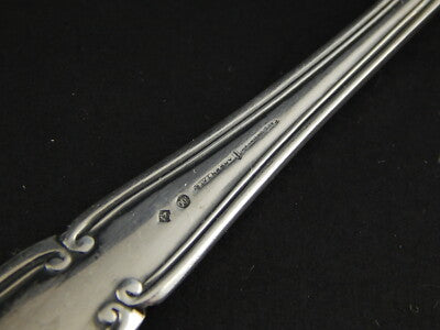 ANTICHI 3 CUCCHIAINI ARGENTATI CM 14 ARGENTERIA CALDERONI SILVER PLATED