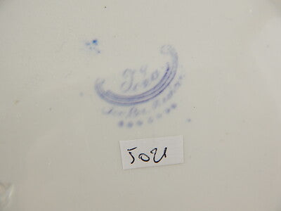 ANTICO INTROVABILE PIATTO CERAMICA RICHARD MILANO DECORO IDEA FARFALLA FINE 800