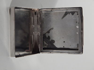 ANTICA SCATOLA PORTACIPRIA ARGENTO 925 ARGENTIERE 1945 SOLID SILVER SNUFF BOX