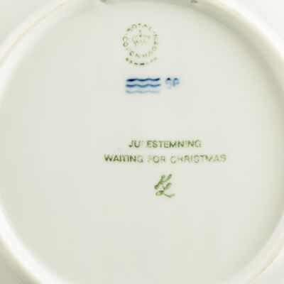 ROYAL COPENHAGEN PIATTO DI NATALE 1982 PORCELLANA COPENAGHEN ORIGINALE PRIMA SCE