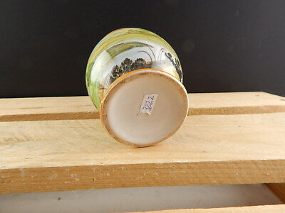 ANTICO PICCOLO VASO MAIOLICA CERAMICA DA BOTTEGA CASTELLI ABRUZZO