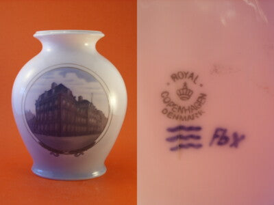 VASO ROYAL COPENHAGEN "Palazzo - Anatra"