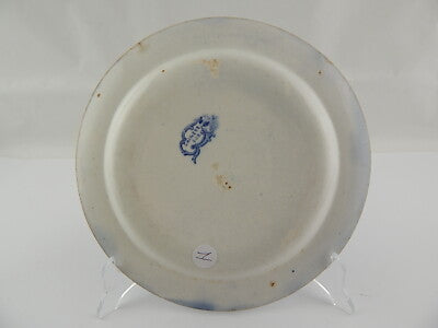 ANTICO PIATTO PORCELLANA SOCIETA' CERAMICA RICHARD CHINESE DIPINTO 1870 MILANO