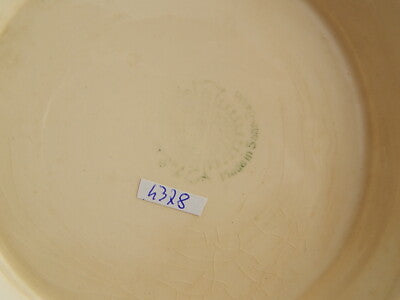 ANTICA INSALATIERA TERRINA PORCELLANA CERAMICA PROFILO ORO VILLEROY&BOCH