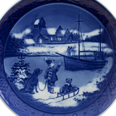 ROYAL COPENHAGEN PIATTO DI NATALE 1998 ORIGINALE PORCELLANA PRIMA SCELTA