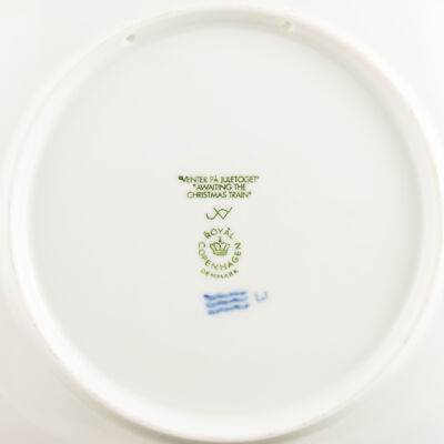 ROYAL COPENHAGEN PIATTO DI NATALE 2004 ORIGINALE PORCELLANA CM 18