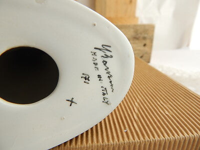 RARA STATUINA CERAMICA BUSTO MADONNA G.RONZAN TORINO EPIGONI LENCI ANNI '30