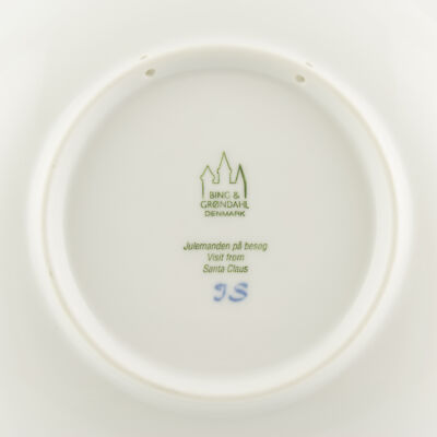 ROYAL COPENHAGEN BING&GRONDAHL PIATTO DI NATALE 2012 ORIGINALE PORCELLANA PRIMA