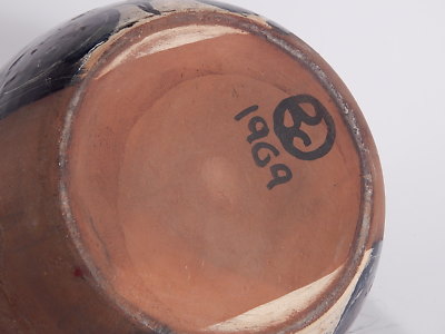 VINTAGE BOLLITORE TEIERA CERAMICA TERRACOTTA HAND-MADE FAIENCE TEA POT KETTLE