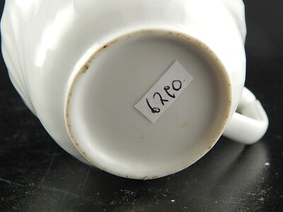 VINTAGE LATTIERA PORCELLANA BIANCA PROBABILE SELTMANN WEIDEN SENZA MARCHIO