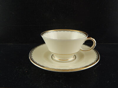 ANTICA ART DECO TAZZINA CAFFE' PORCELLANA AVORIO VOHENSTRAUSS BAVARIA DIFETTO#