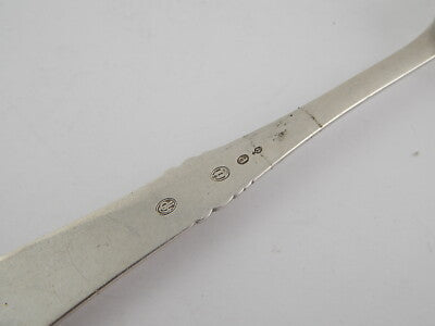 ANTICA RARA FORCHETTA LIBERTY ART NOUVEAU ARGENTATA BAGNO ARGENTO 925 SHEFFIELD