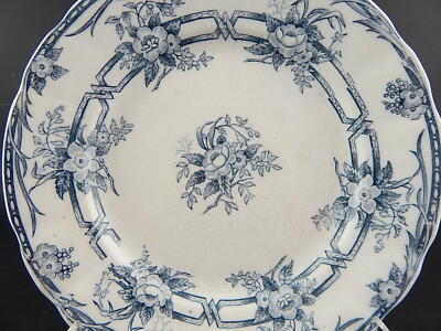 ANTICO PIATTO CERAMICA SARREGUEMINES CERES LAVANDA FINE 800 COLLEZIONE DIFETTO