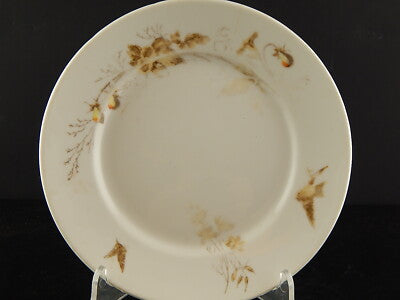 ANTICO PIATTO PORCELLANA RICHARD GINORI DIPINTO MANO FARFALLA UCCELLINO DIFETTO#