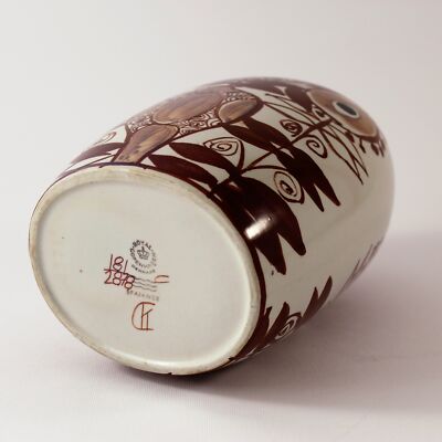 VINTAGE ROYAL COPENHAGEN VASO COLLEZIONE FAJANCE TENERA KARI CHRISTENSEN