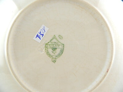 ART NOUVEAU IRIS ANTICO PIATTO CERAMICA REVELLI LAVENO COLLEZIONE ITALY