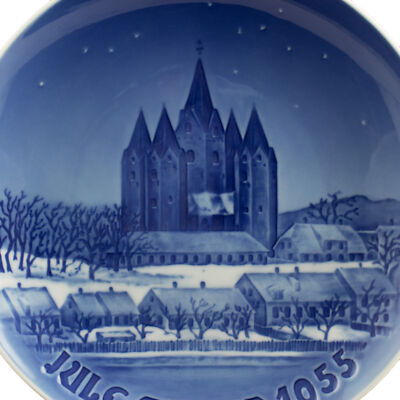 ROYAL COPENHAGEN BING&GRONDAHL PIATTO DI NATALE 1955 ORIGINALE PORCELLANA PRIMA