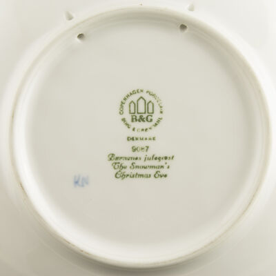 ROYAL COPENHAGEN BING&GRONDAHL PIATTO DI NATALE 1987 ORIGINALE PORCELLANA PRIMA