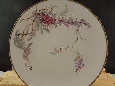 VINTAGE WINTERLING VASSOIO PIATTO DA PORTATA PORCELLANA DIPINTO MANO #5333