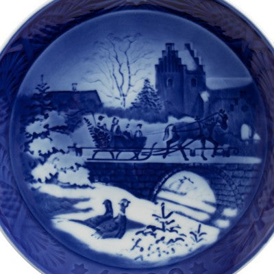 ROYAL COPENHAGEN PIATTO DI NATALE 1999 ORIGINALE PORCELLANA PRIMA SCELTA