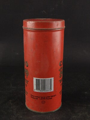 VINTAGE SCATOLA LATTA ROSSA CACAO SOLUBILE BENSDORP ROYAL DUTCH COLLEZIONE #7800