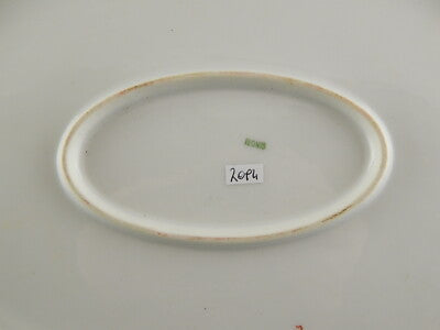 ANTICO RARO VASSOIO ARROSTO PORCELLANA FORMA AMERICA GINORI DOCCIA ETA' LIBERTY