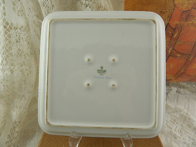 VASSOIO CENTROTAVOLA PORCELLANA SCHONWALD PREZIOSA INCISIONE IN ORO ZECCHINO