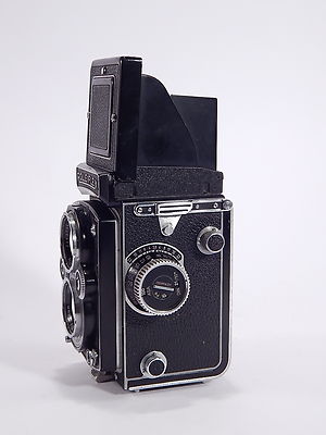 VINTAGE FRANKE & HEIDECKE BRAUNSCHWEIG ROLLEIFLEX BIOTTICA DEL 1956 FUNZIONANTE