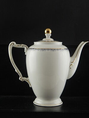 VINTAGE SERVIZIO CAFFÈ PORCELLANA BIANCA HEINRICH &CO SELB BAVARIA CHRISTINE