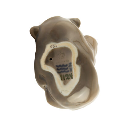 STATUINA PORCELLANA ROYAL COPENHAGEN "Orsetto" 1124 ORIGINALE PRIMA SCELTA