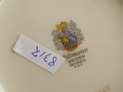 ANTICO ELEGANTE SERVIZIO DA TÈ PORCELLANA SELTMANN WEIDEN BAVARIA ANNI'40