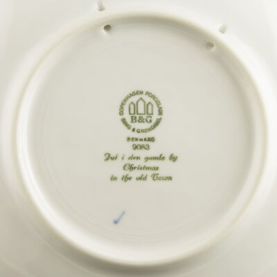 ROYAL COPENHAGEN BING&GRONDAHL PIATTO DI NATALE 1983 ORIGINALE PORCELLANA PRIMA