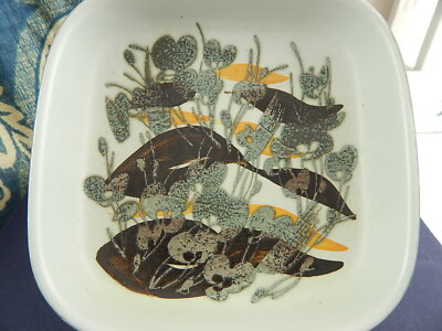 VINTAGE ROYAL COPENHAGEN DESIGN IVAN WEISS FAJANCE VASSOIO CERAMICA DIPINTO MANO