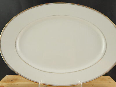 ANTICO VASSOIO RAVIERA PORCELLANA DECORO ORO ZECCHINO GINORI DOCCIA FINE 800