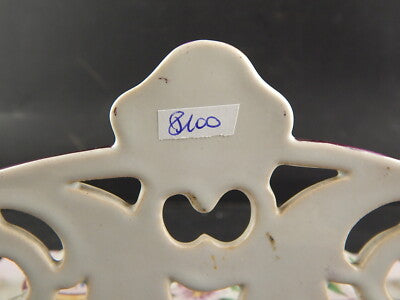 ANTICO CALAMAIO PORCELLANA DIPINTO A MANO ART NOUVEAU LIBERTY PRIMO 900