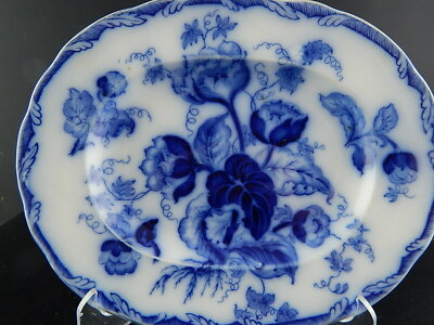 ANTICO VASSOIO RAVIERA PORCELLANA WEDGWOOD WATER NYMPH DIPINTO MANO FINE '800