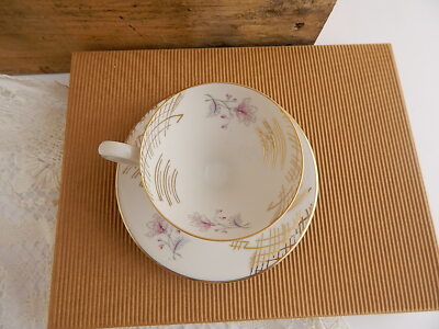 ANTICA RARA TAZZA PIATTO CAFFE' PORCELLANA VOHENSTRAUSS BAVARIA JOHANN SELTMANN