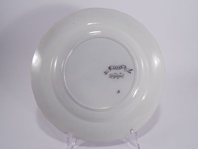 ANTICO PIATTO PORCELLANA RORSTRAND COLLEZIONE DEL 1800 ANTIQUE PORCELAIN PLATE