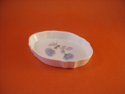 WEDGWOOD PIATTO OVALE COLLEZIONE ICE ROSE