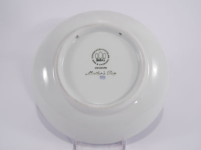 ROYAL COPENHAGEN BING&GRONDAHL PIATTO PORCELLANA MAMMA 2001 MOTHER'S DAY PLATE